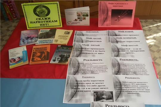 Час здоровья «Мифы и реальность о наркотиках» (Таушкасинская с/б)