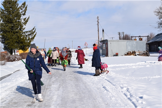 Широкая масленица в с. Первое Степаново