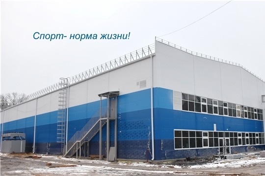В столице Чувашии продолжается строительство регионального центра по хоккею