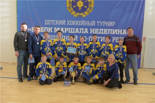 ХК "Олимп" из с.Новое Ахпердино - победитель турнира в Балашихе среди юношей 2007-2008 г.р.