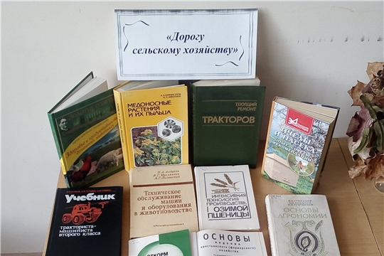 Обзор информационного стенда на тему «Они посвятили себя сельскому хозяйству» прошел в Шоршелской сельской библиотеке