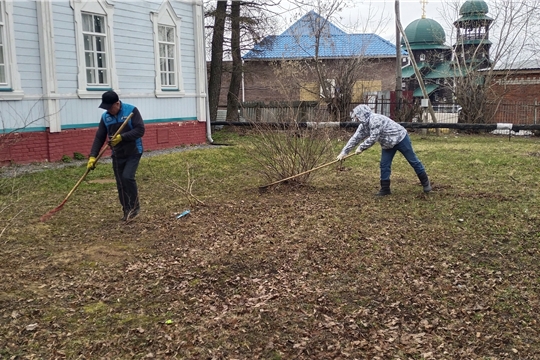 Акция «Всемирный день заботы о памятниках истории и культуры» прошла на территории объекта культурного наследия «Здание старой школы им И.Я. Яковлева»