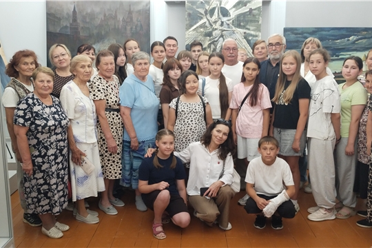 Открытие выставки «Между Волгой и Уралом»