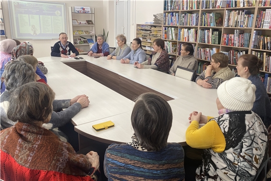 Очередное занятие "Школа старшего поколения" на тему "Профилактика и лечение лор - органов". 