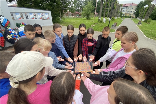Час памяти "Дорога памяти длиной в четыре года" в рамках Всероссийской акции "Свеча памяти".