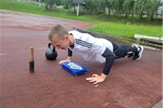 Дождь спорту не помеха.