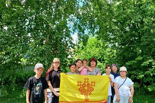 Краеведческий час «Цвети, моя Чувашия» в Красномайском б/п