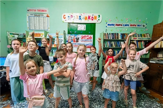 Детская игровая дискотека «Танцуй и веселись» в Сиделинском б/п