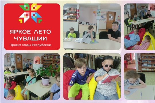 Литературная скамейка «День вспоминания любимых книжек» в Сигачинской с/б