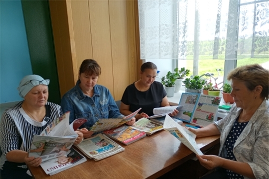 Обзор периодических изданий «Журнальное ассорти» в Тат.Тимяшском б/п