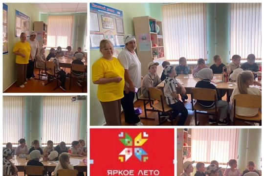Творческий арт - час «Краски уходящего лета» в Долгоостровской с/б 