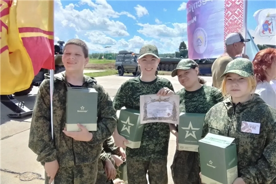 Наши воспитанники приняли участие в «Зарнице  – Гвардейский маршрут – Победа»