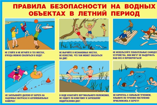 Безопасные каникулы: правила поведения на воде