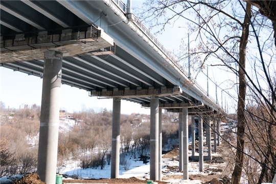 В Чебоксарах проверили состояние городских мостов