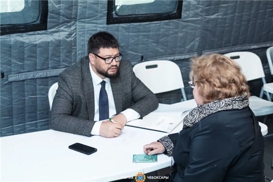 В Чебоксарах провели очередной прием граждан, пострадавших от атак БПЛА