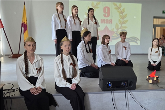 В колледже прошёл фестиваль военной песни «Поём тебе, победный май!»