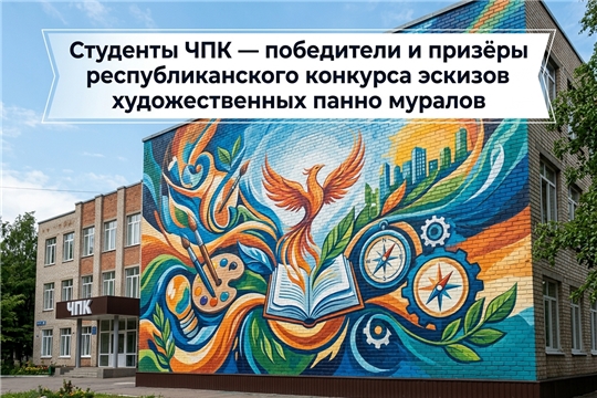 Студенты ЧПК — победители и призёры республиканского конкурса эскизов художественных панно (муралов)
