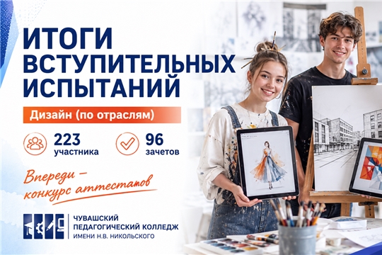 Подведены итоги вступительных испытаний по специальности «Дизайн (по отраслям)»