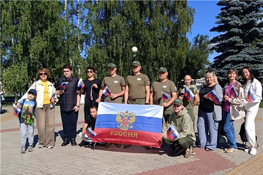 Студенты и сотрудники ЧПК приняли участие в открытом забеге в рамках акции «Цвета Родины»
