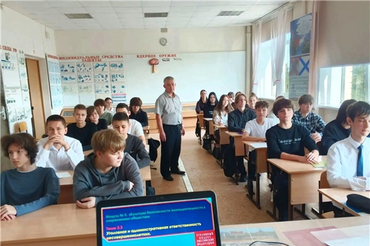 В ЧПК проходят информационно-разъяснительные встречи по вопросам безопасности и ответственности несовершеннолетних
