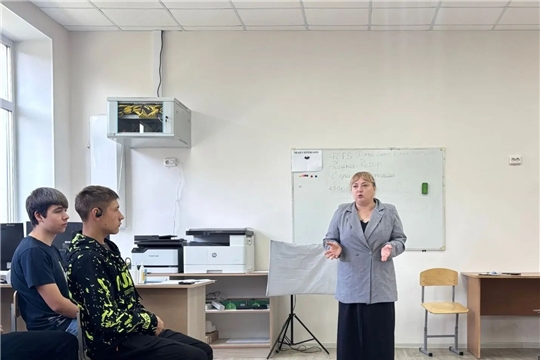 В ОСП г. Канаш прошла встреча студентов с педагогом-психологом