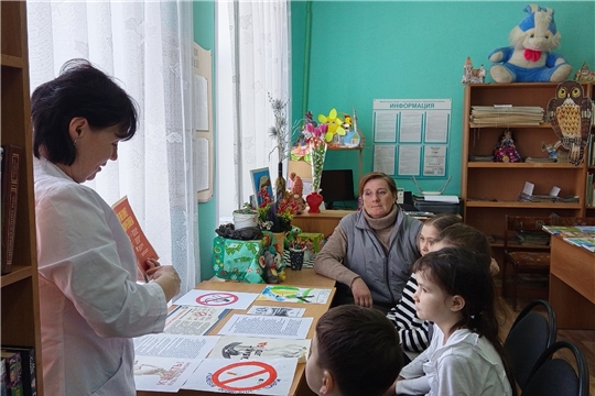 Информационно–дискуссионный час «Жить или курить?» (Рындинская с/б)