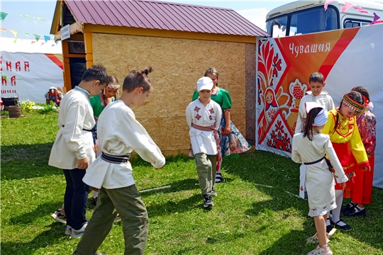 Познавательная краеведческая игра «Чӑваш ачисен вӑййисем» (Медикасинская с/б)
