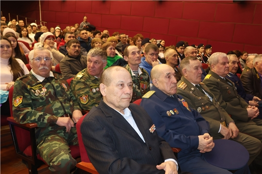 Торжественное мероприятие ко Дню защитника Отечества