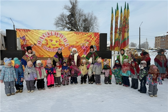 Масленичные гуляния в городе Цивильск