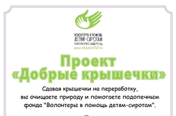 Проект "Добрые крышечки"