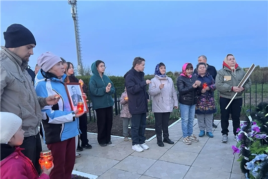 "Свеча памяти" в д. Индырчи