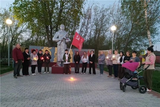 "Свеча памяти" в с. Можарки
