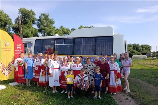 Автоклуб Янтиковского МО подарил праздник жителям Бахтиарово и Кармалы!