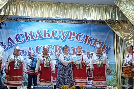Народный фольклорный ансамбль «Пилеш» СДК с. Ядрино достойно представил наш муниципальный округ на Межрегиональном фестивале «Васильсурские рассветы». 