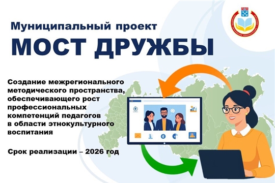 В образовательных учреждениях города Чебоксары дан старт новому муниципальному проекту «Мост дружбы»