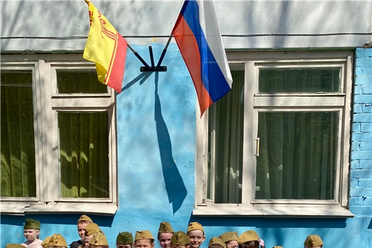 Патриотическая игра - зарница "Мы - наследники Победы!"  прошла в детском саду № 40 «Радость»