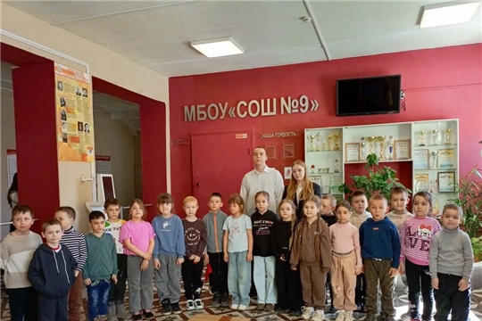 Воспитанники посетили Музей боевой славы в СОШ № 9