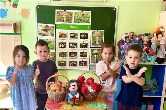 Осторожно, грибы! В группе «Пчелка» прошла важная беседа о дарах леса