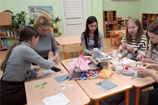 Мастер-класс по изготовлению чувашских кукол с родителями