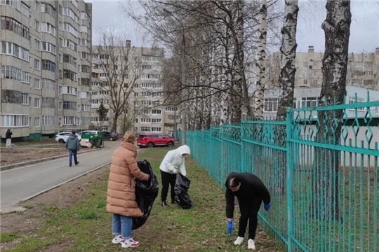 Всероссийский весенней субботник по уборке территории 