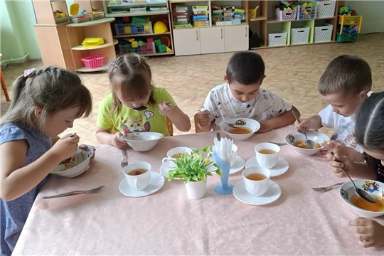 Супы в летнем меню детского сада