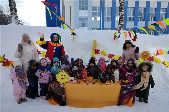 В детском саду прошел народный праздник Масленица