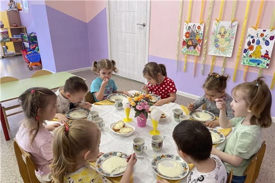 Вкусные завтраки в детском саду