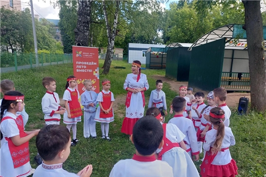 В детском саду прошёл праздник «Детский Акатуй», посвящённый Дню Республики