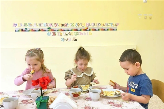 Сырники - любимое и полезное лакомство наших воспитанников 