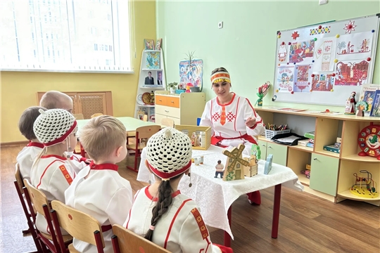 В детском саду реализуется проект «Чувашский край: люби и знай»
