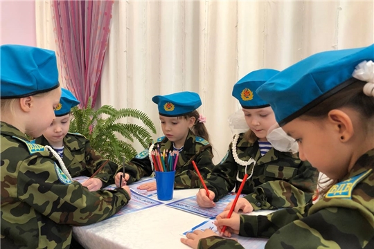 Дошкольники приняли участие в акции "Письмо солдату"