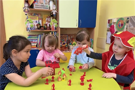 Дошкольникам о пожарной безопасности