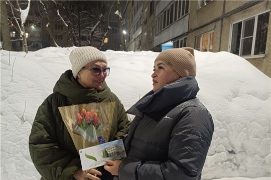 Акция «Цветы мамам Героев»