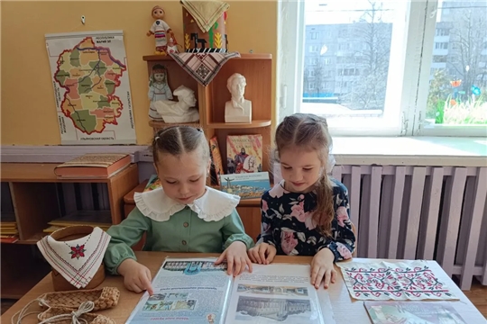 Путешествие в прошлое: «Преданья старины глубокой» в рамках муниципального проекта "Чувашский край: люби и знай"